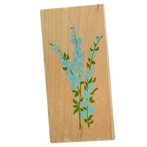 Posh Impressions Field Flowers Z678F Rubber Stamp